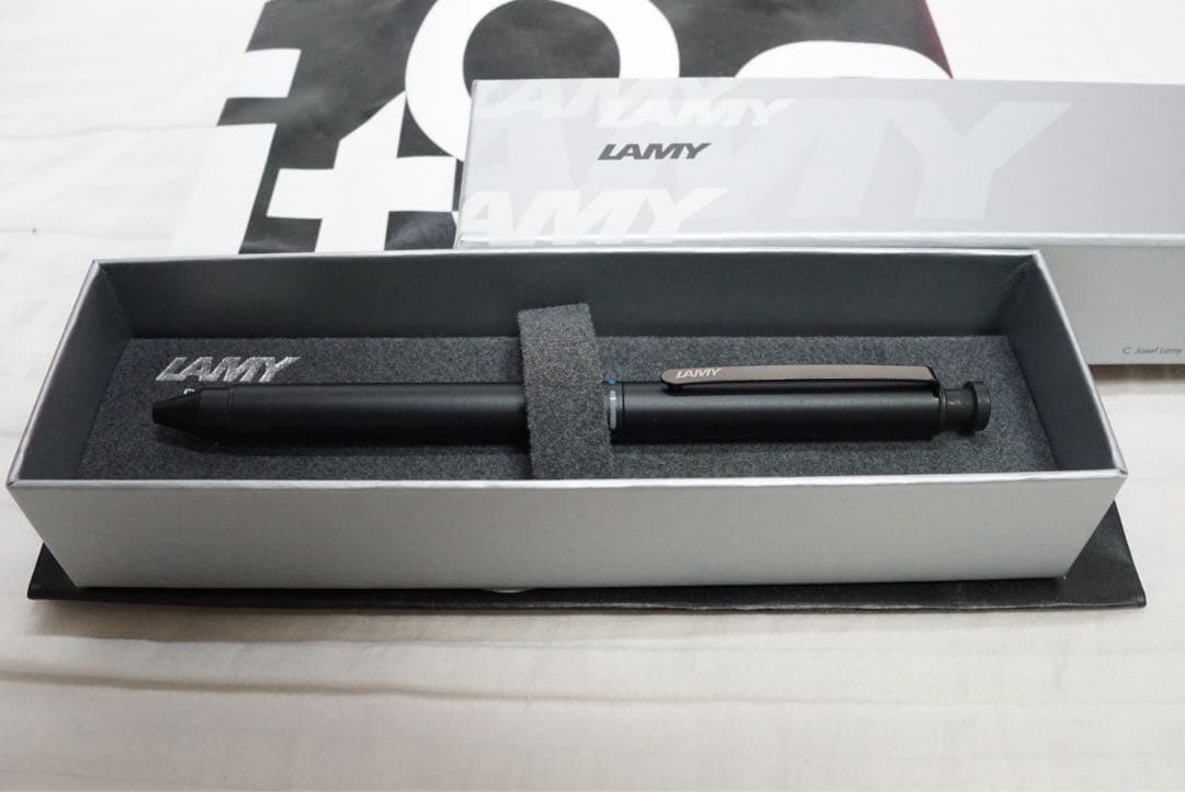 【新品未使用】LAMY tri pen black ラミー 2色ボールペン
