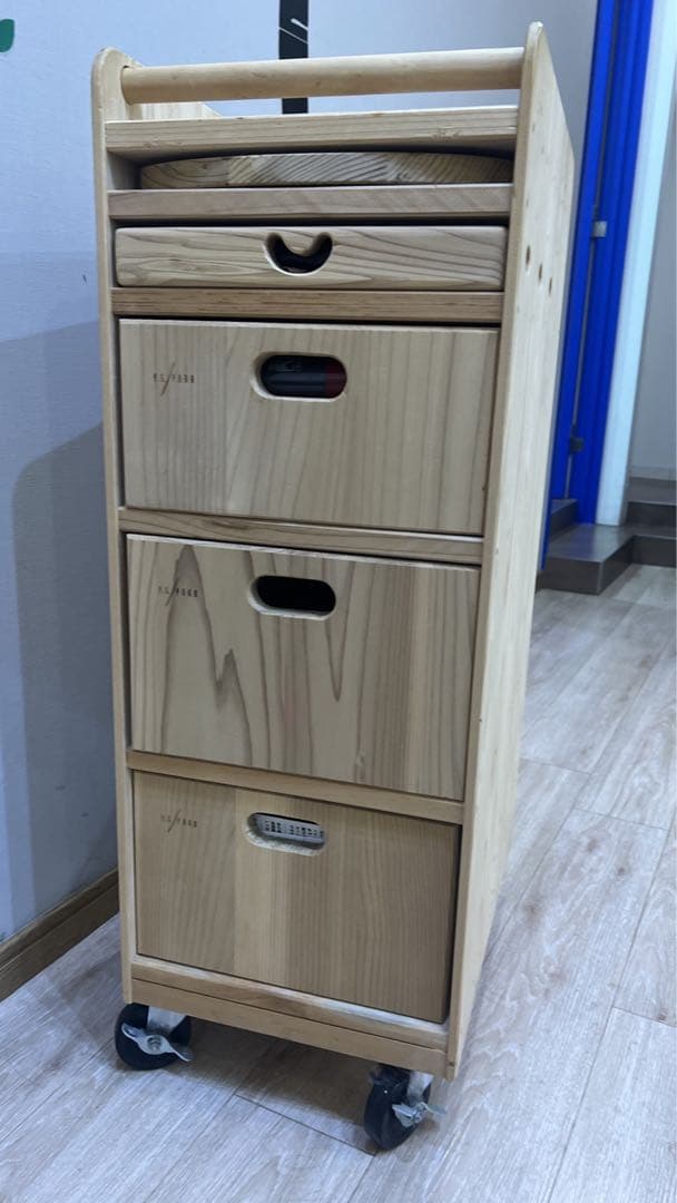 YSパーク ワゴン 木製ワゴン