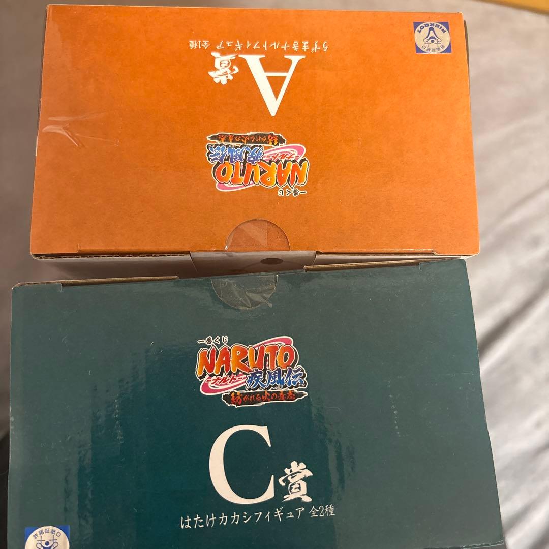 一番くじNARUTO 紡がれる火の意志 ナルト・カカシ（両目写輪眼）セット