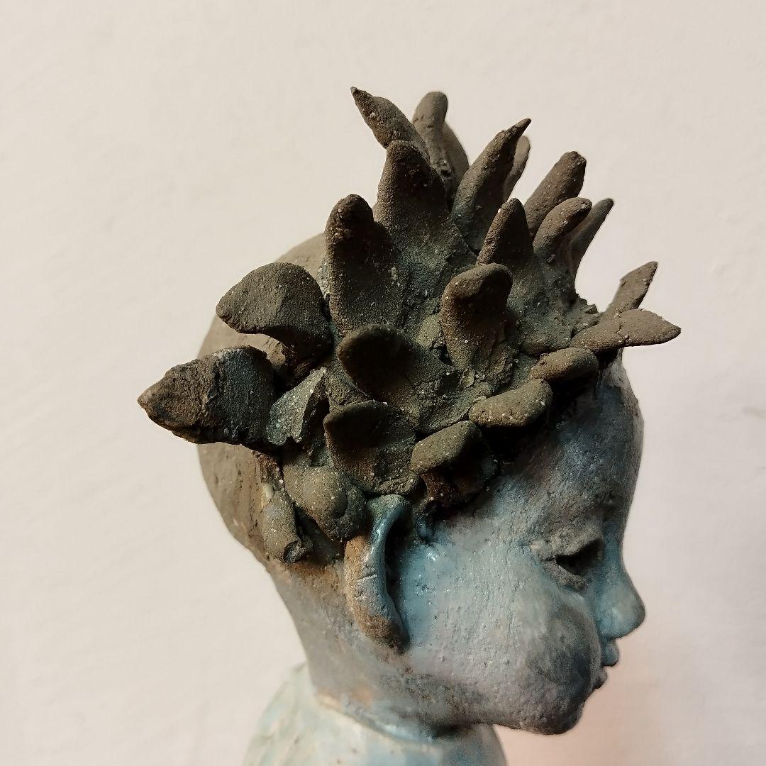 【結城美栄子】陶人形 作家もの