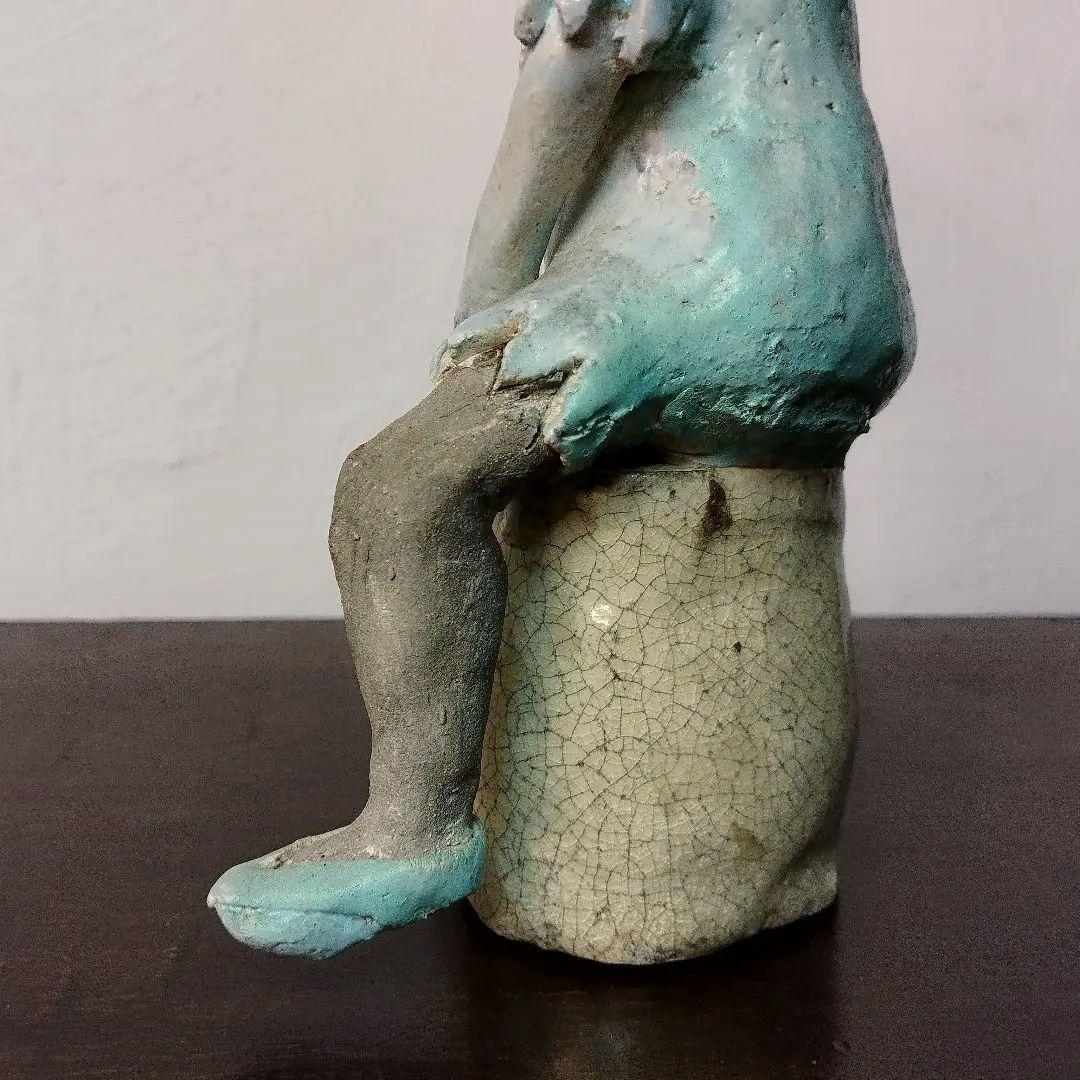 【結城美栄子】陶人形 作家もの