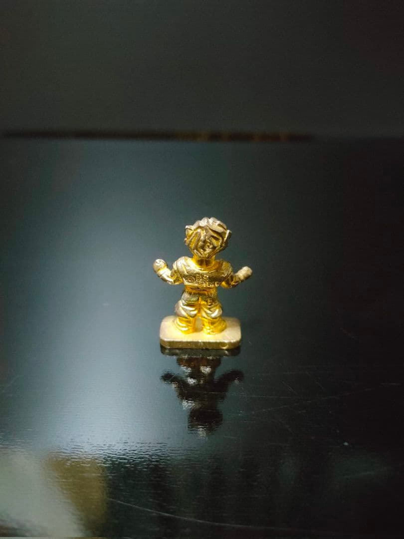 【超希少】ドラ消し ドラゴンボール 孫悟飯 スーパーサイヤ人2 ゴールド金 当時