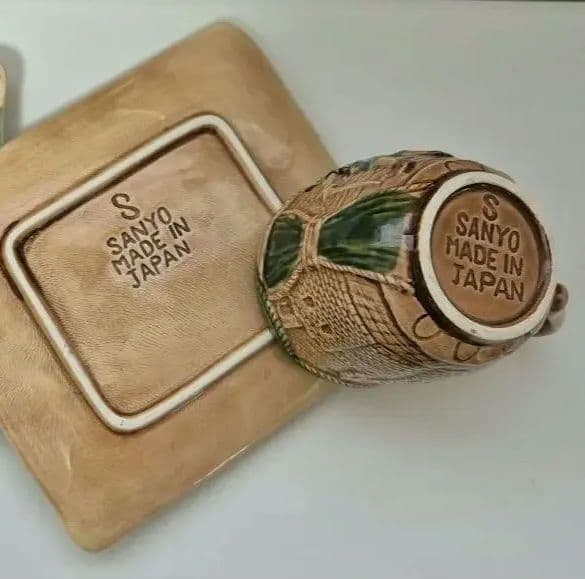 希少品 Sanyo Japan Hamlet カップ&ソーサー1セット昭和レトロ