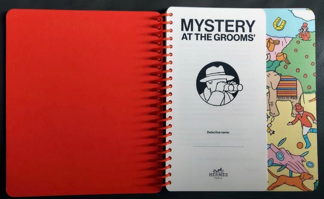 新品未使用 エルメス ノベルティ ノートブック
