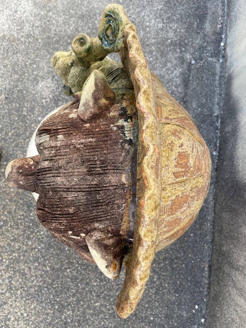 信楽焼　狸庵　大狸　たぬき　高さ72㎝　置物　アンティーク