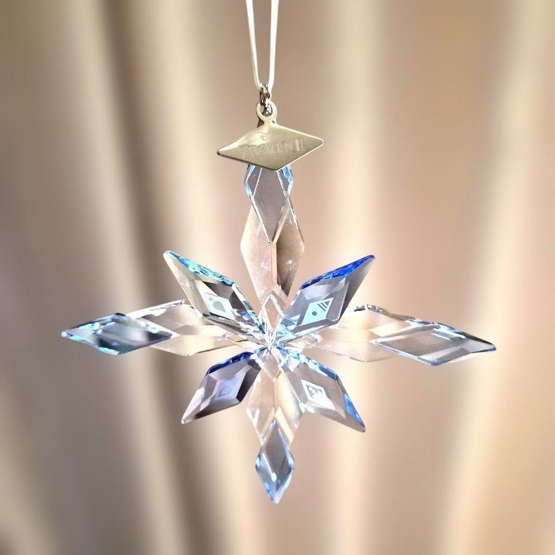 アナ雪2 スワロフスキー雪の結晶オーナメント