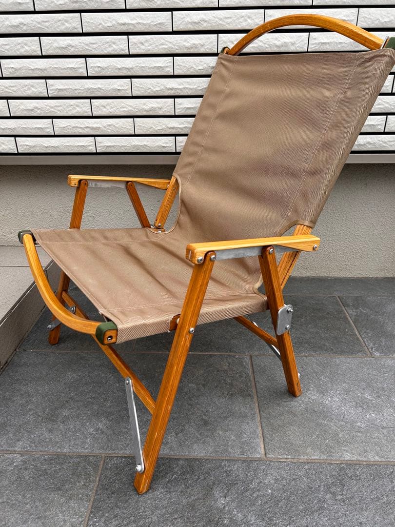 カーミットチェア　オーク　ハイバック　マイスターシートベージュ　カスタム