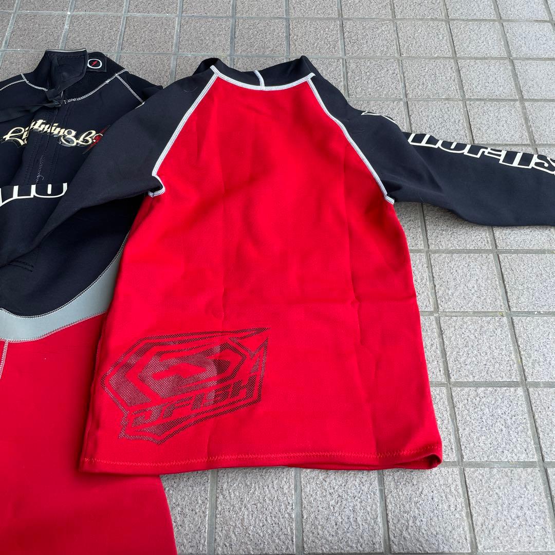 ジェイフィッシュ　ウエットスーツ 150センチ　子供　タッパー　J-firsh