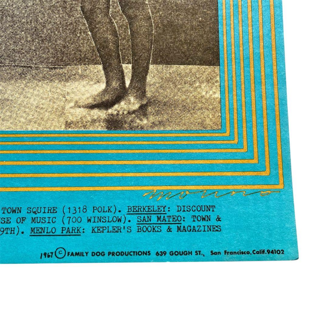 1967 familydog VictorMoscoso ビンテージ ポスター②
