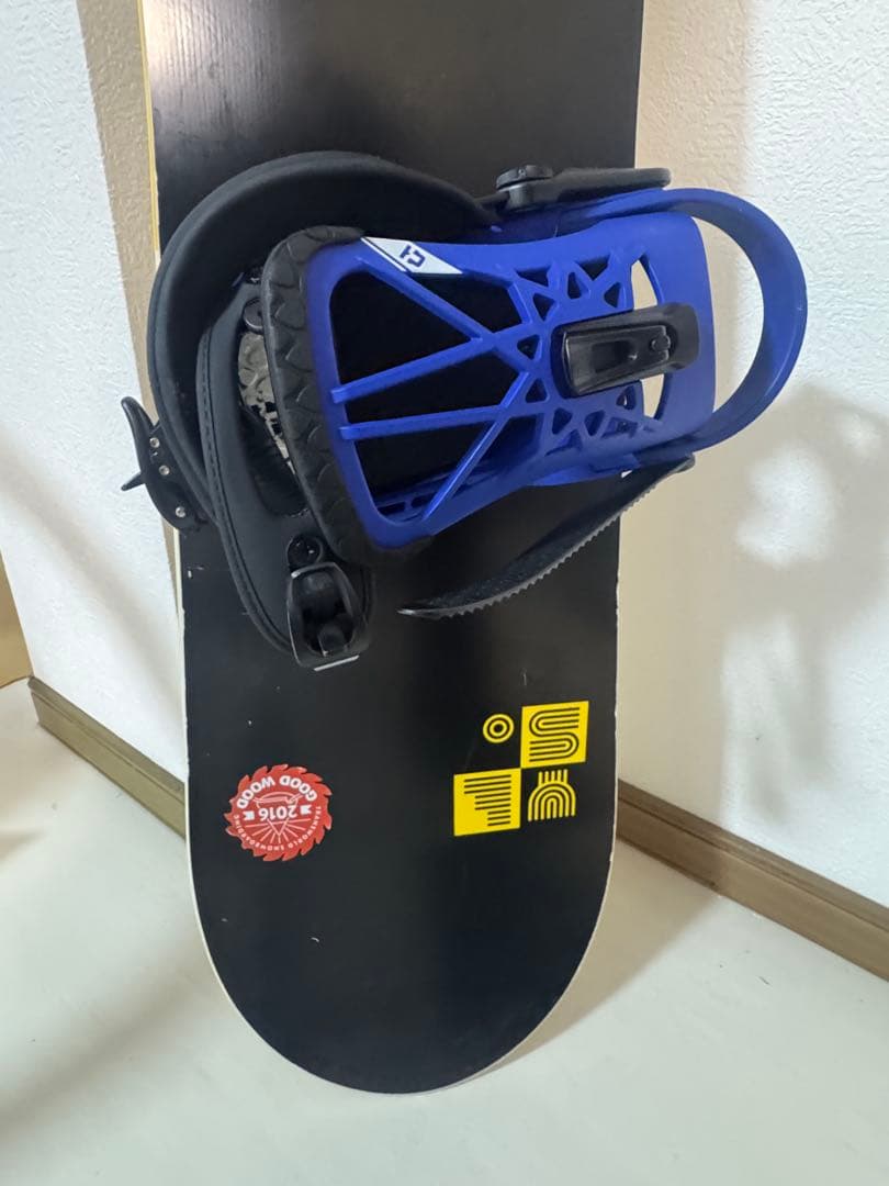 UNIFIED スノーボード イエロー/ブラック