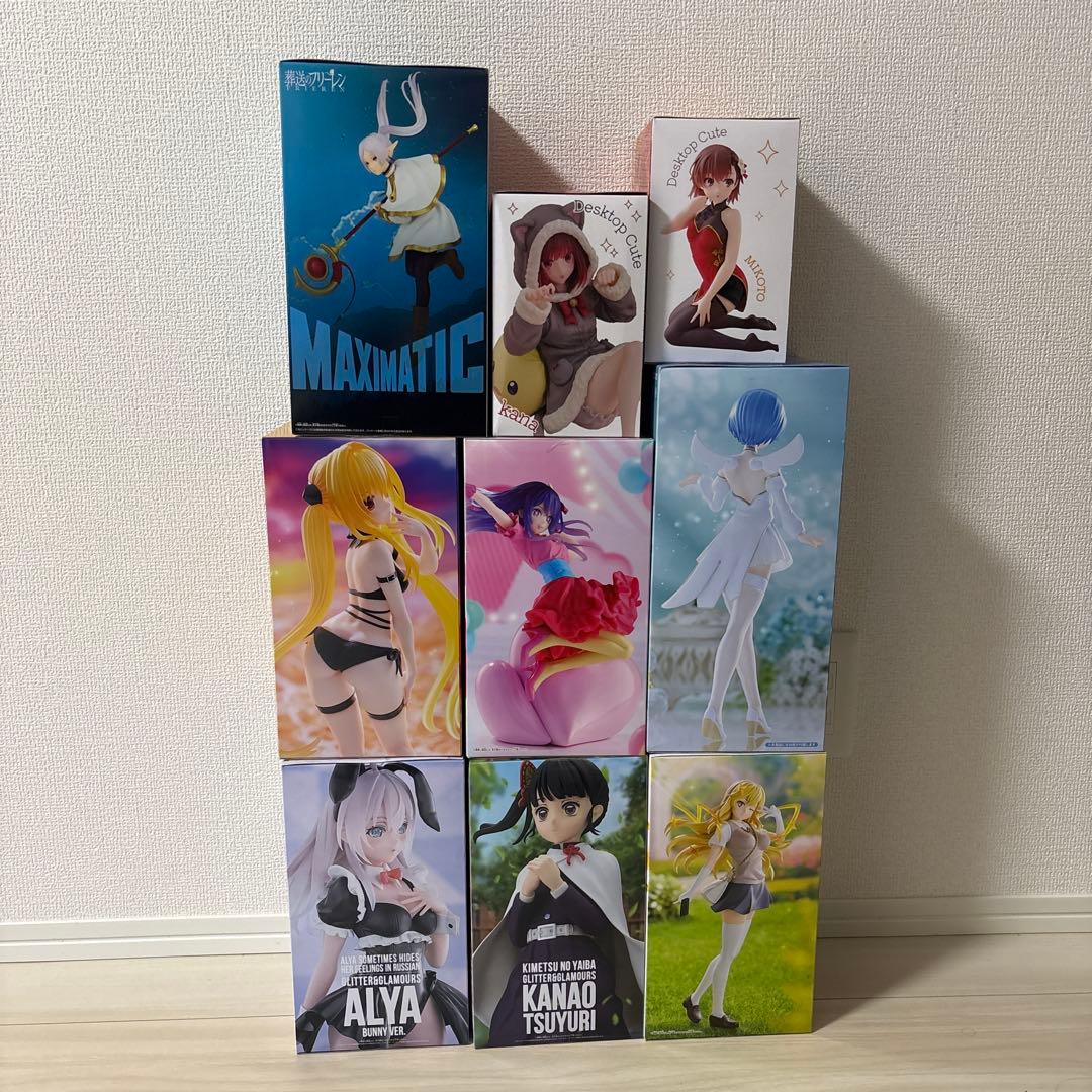 美少女フィギュア9点セット