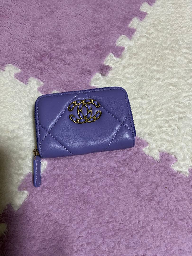 CHANEL 紫 ノベルティ ケース