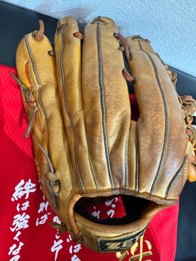 ZETT プロステイタス 即戦力 型良 軟式 外野手用グローブ