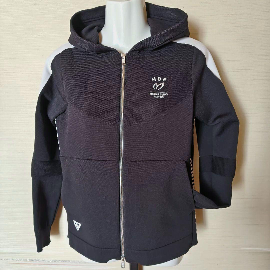 マスターバニー レディース フルジップ フーディ ジャケット ブルゾン 黒 S