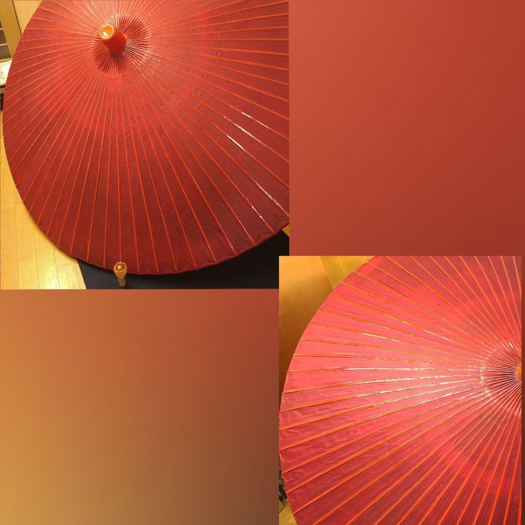 AI3 野点傘3尺 新品未使用保管品 布包 専用紙箱入 露先下り 茶道具