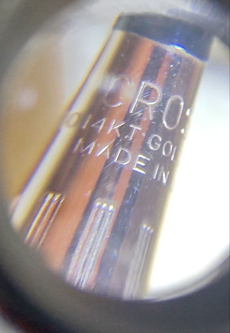 ✨CROSS 14KT 旧ロゴ ボールペン✨