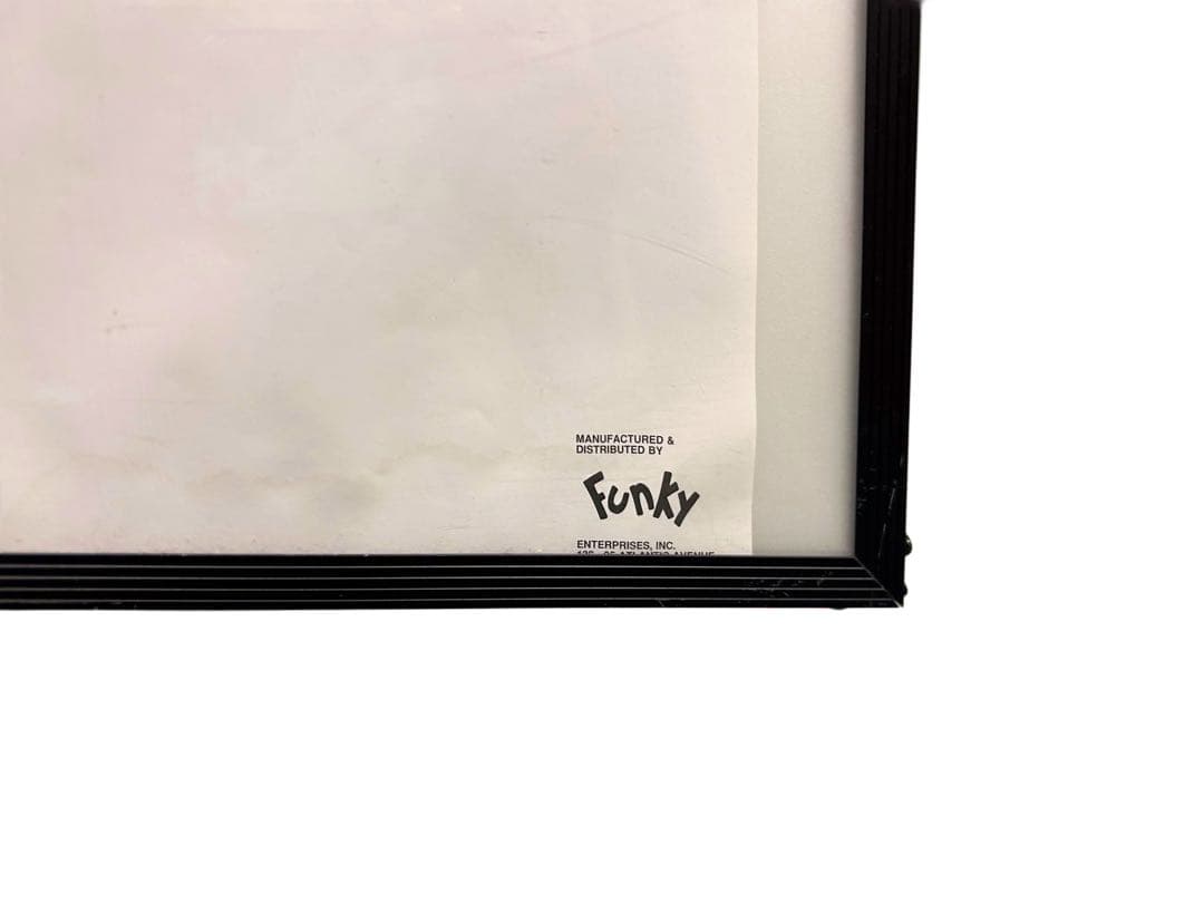 額付き NIRVANA カートコバーン MTV アンプラグド ポスター 90s