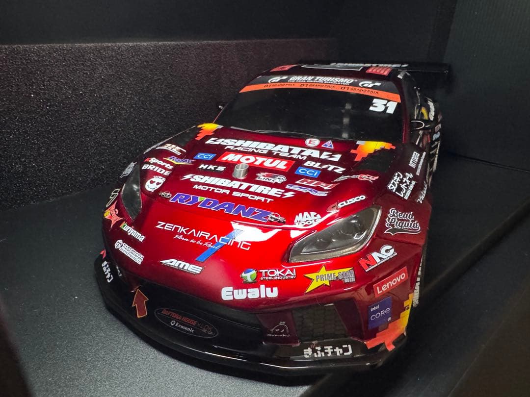 2024 SHIBATA GR86 D1GP ラジコンボディ