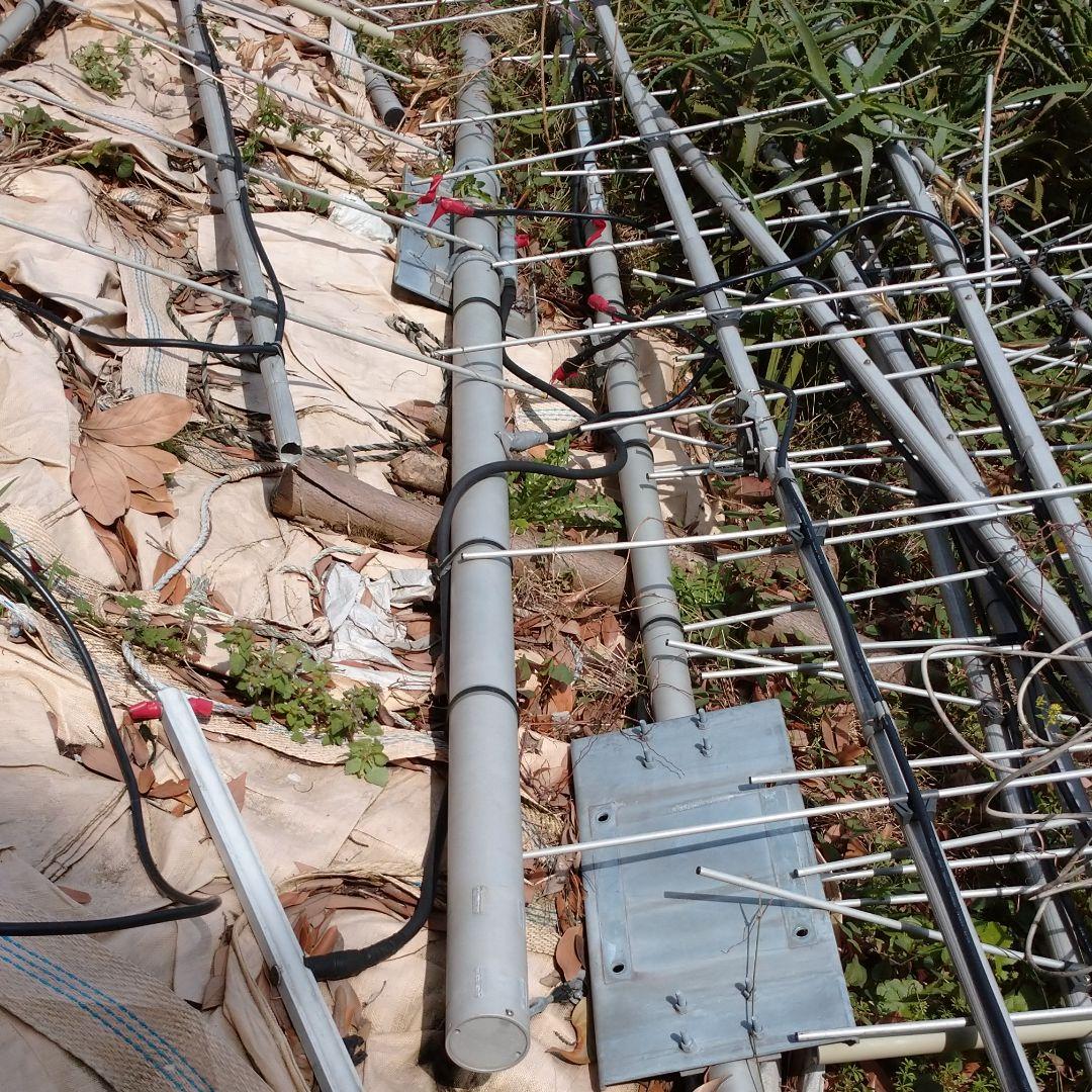 アマチュア無線　アンテナ　144MHz 11エレ4列