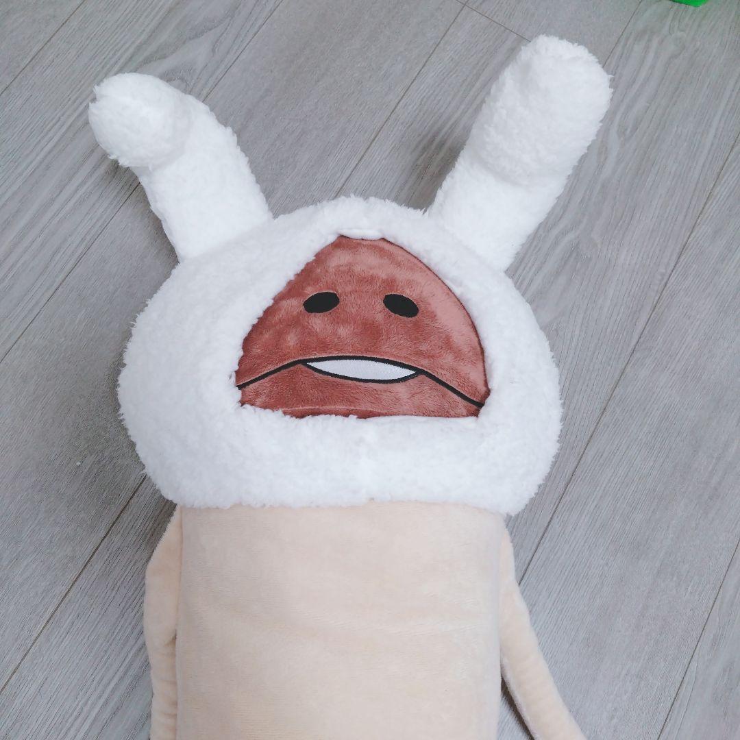 白うさぎなめこ　抱き枕　ぬいぐるみ　おさわり探偵なめこ栽培キット