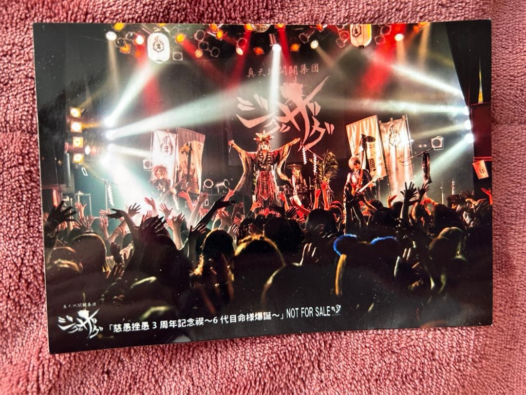 -真天地開闢集団-ジグザグ 龍矢　枕カバー　サインカード付　チェキ　ブロマイド