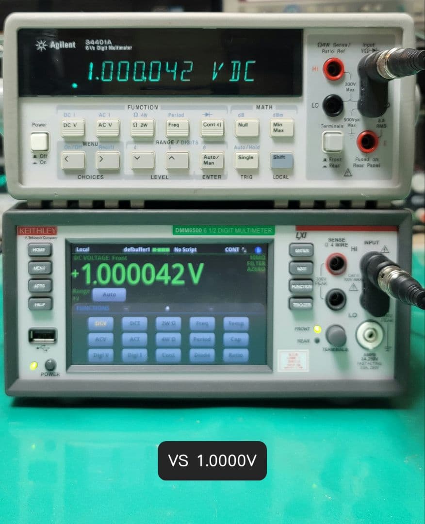 Agilent 34401A 6.5桁 デジタルマルチメーター測定良好