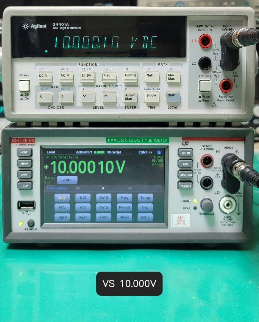 Agilent 34401A 6.5桁 デジタルマルチメーター測定良好