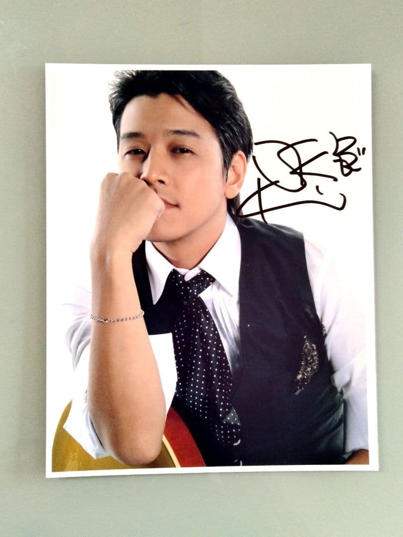 セール中…リュ・シウォン直筆サイン入り超大型写真… Ryu Siwon