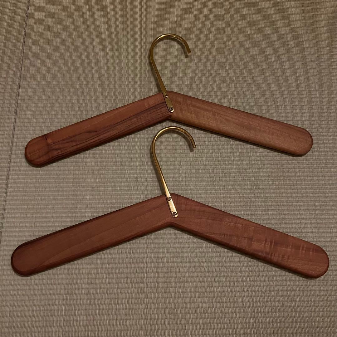 Carl Aubock ハンガー 真鍮 2本セット カールオーボック