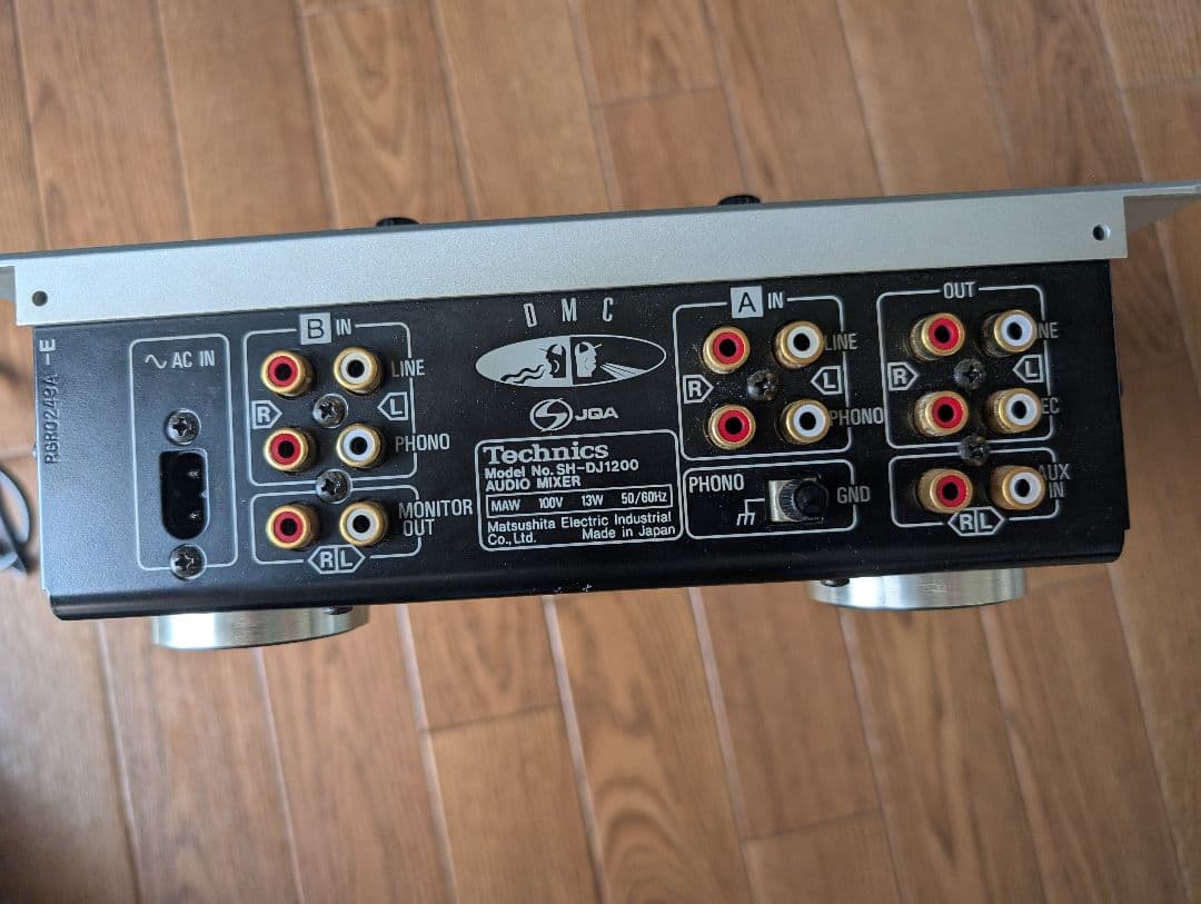 【動作確認済み】Technics AUDIO MIXER SH-DJ1200