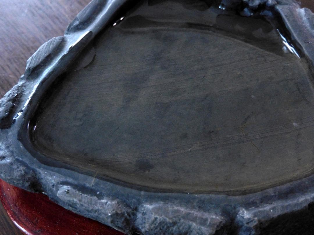 端渓硯　端渓　端州名硯　端州石硯　眼　石眼　梅