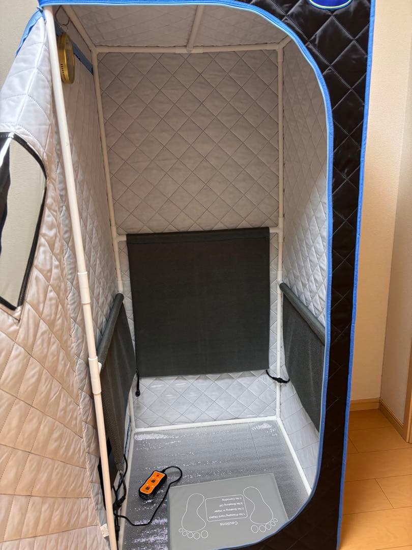 USB接続 サウナポッド 黒と青