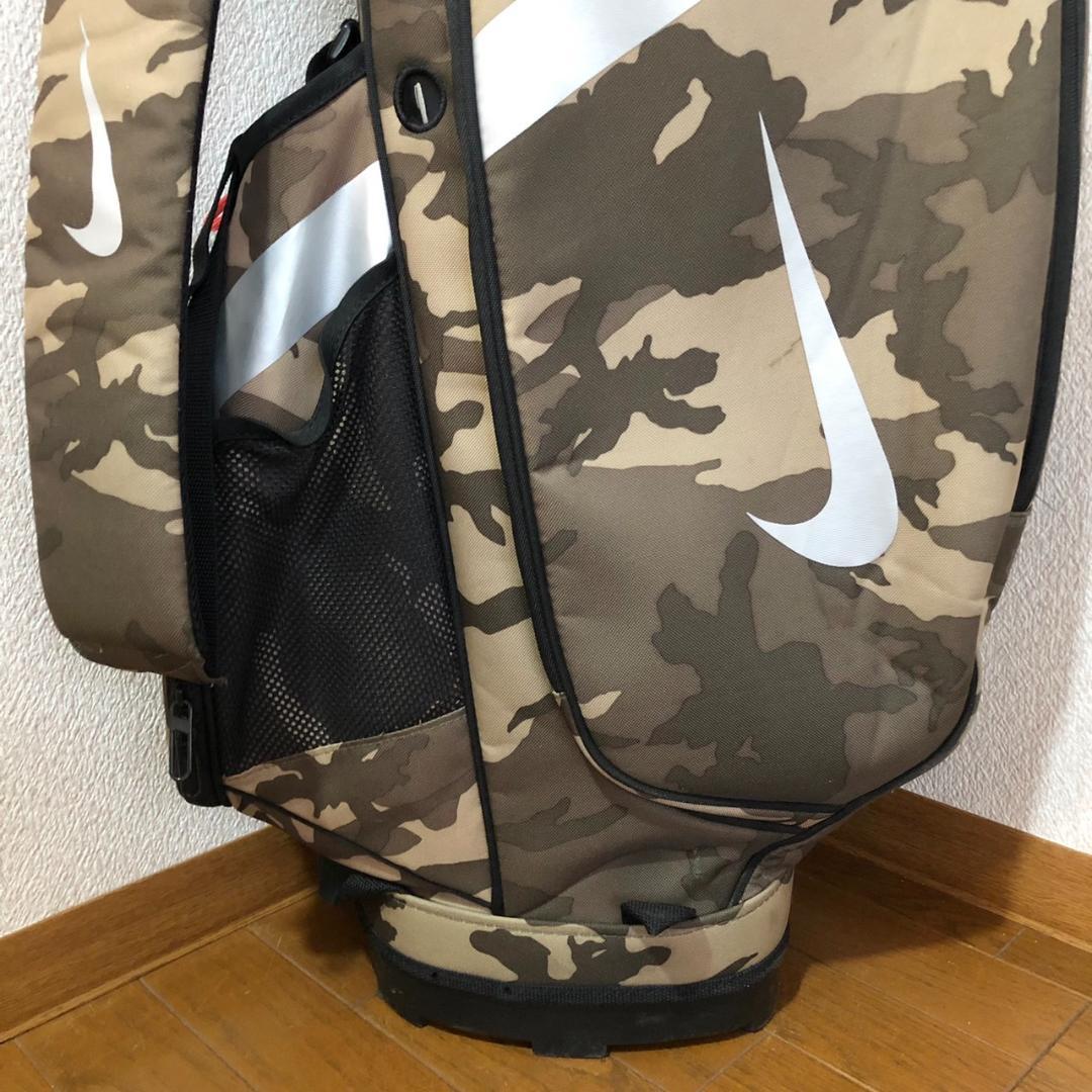 【希少】 NIKE ナイキ ゴルフ キャディバッグ 14分割 迷彩 カモフラ