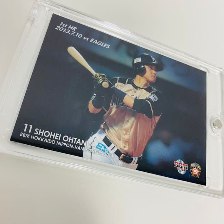 【超貴重】BBM 2013 大谷翔平 プロ初ホームラン記念カード