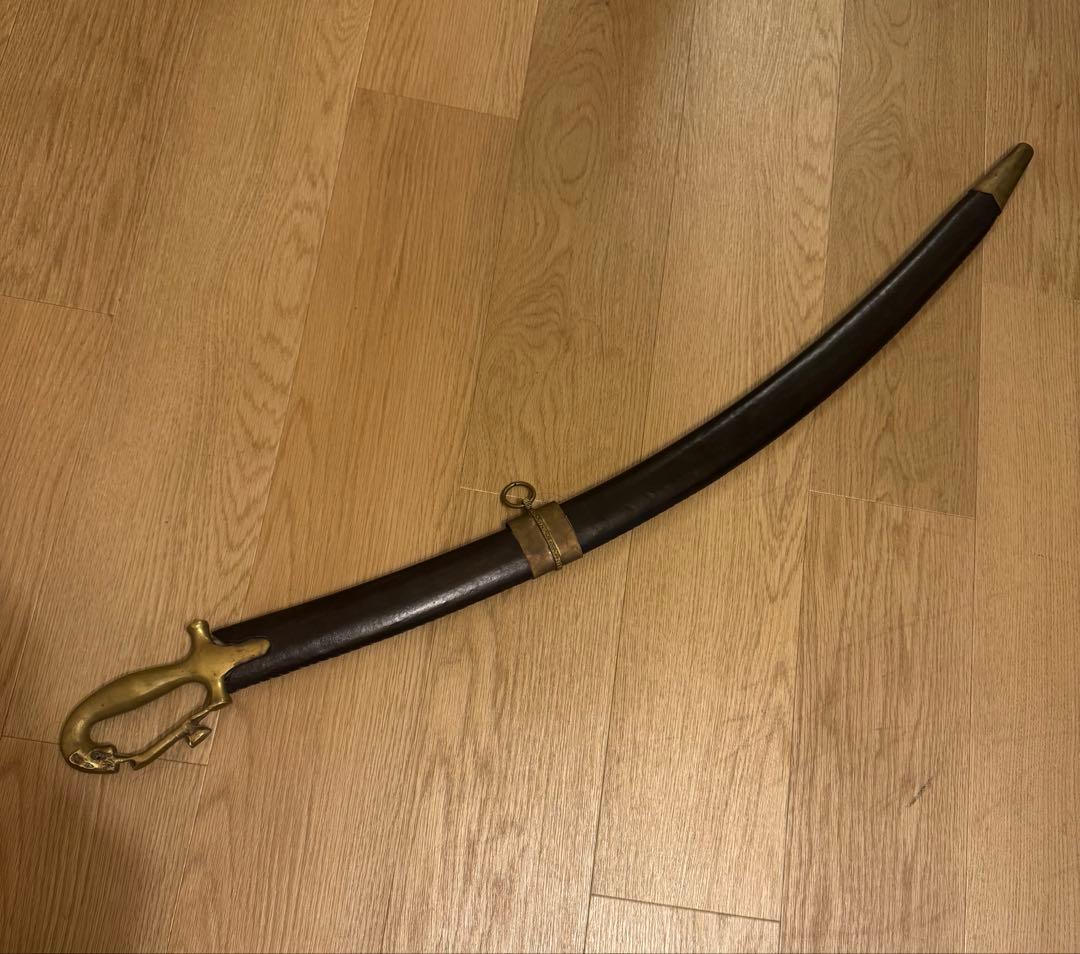 【鞘付き】ベリーダンス用 ソード（シミター）頭上静止用加工済・ヒョウ柄装飾