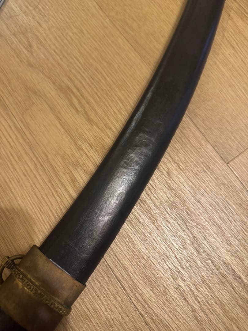 【鞘付き】ベリーダンス用 ソード（シミター）頭上静止用加工済・ヒョウ柄装飾