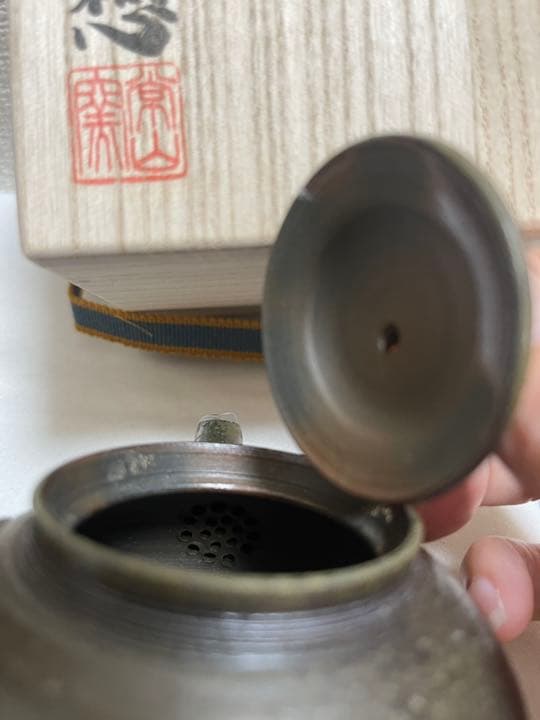 常滑焼　山田想作　急須　工芸品　茶器　茶道具