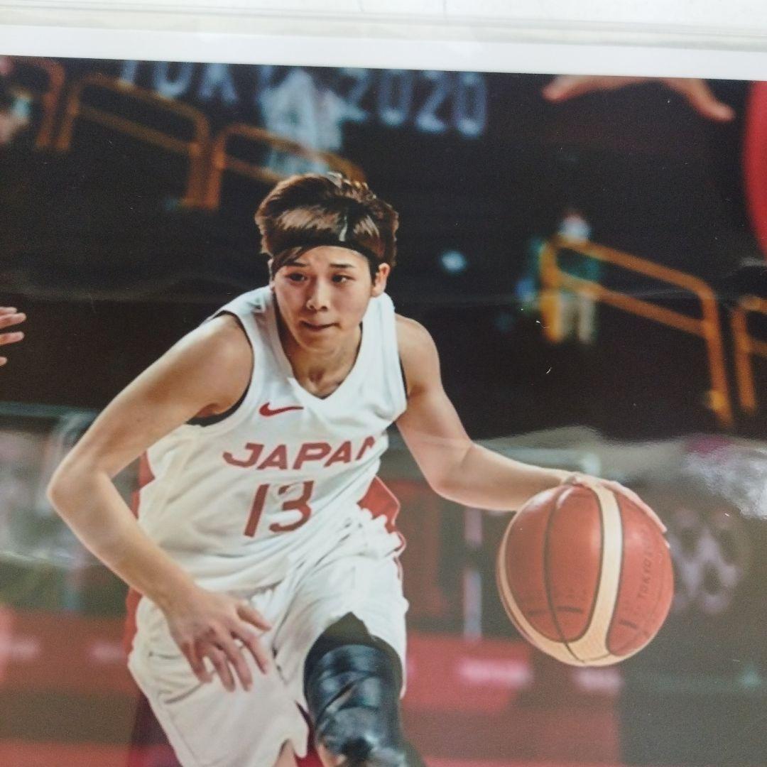 女子バスケットボール日本代表　町田瑠唯　直筆サイン入りフォト　証明書付き