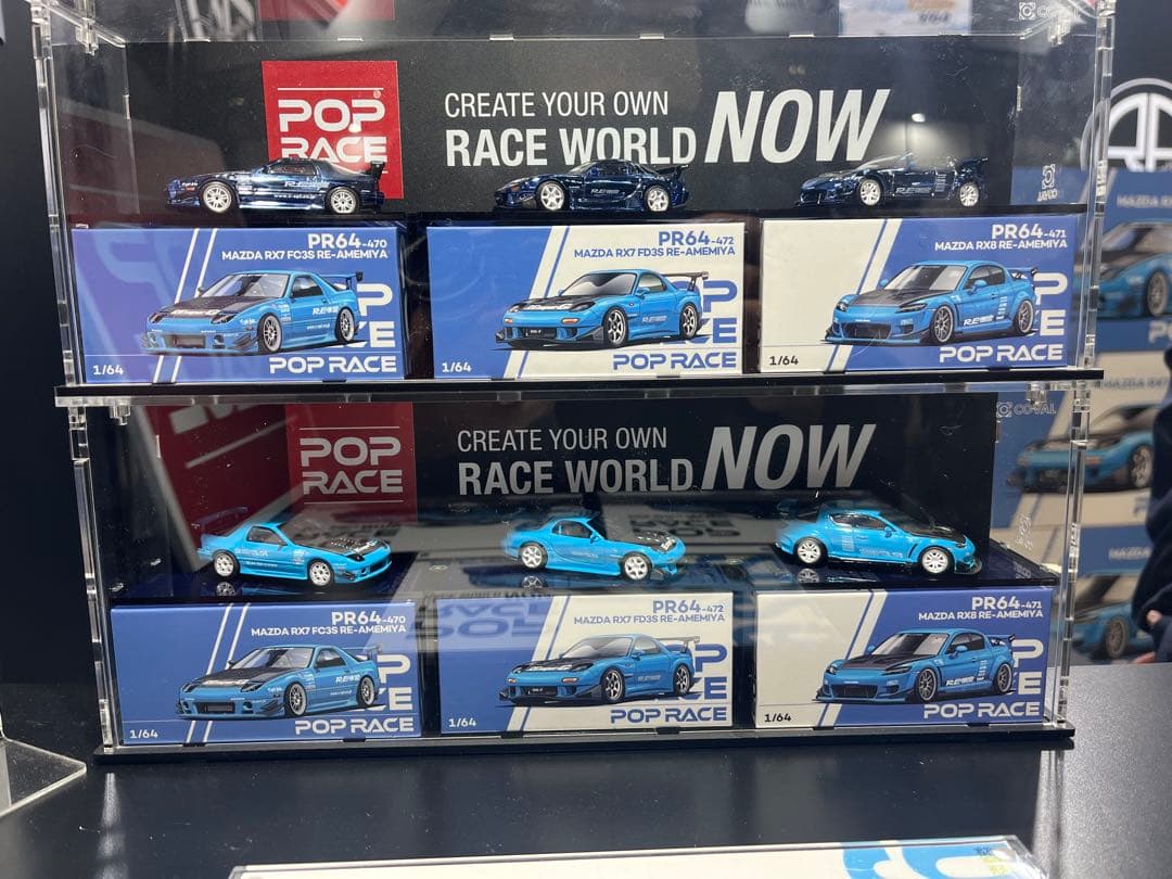 あ*様 TAS 2026 Pop Race MAZDA RE-雨宮 3台セット1