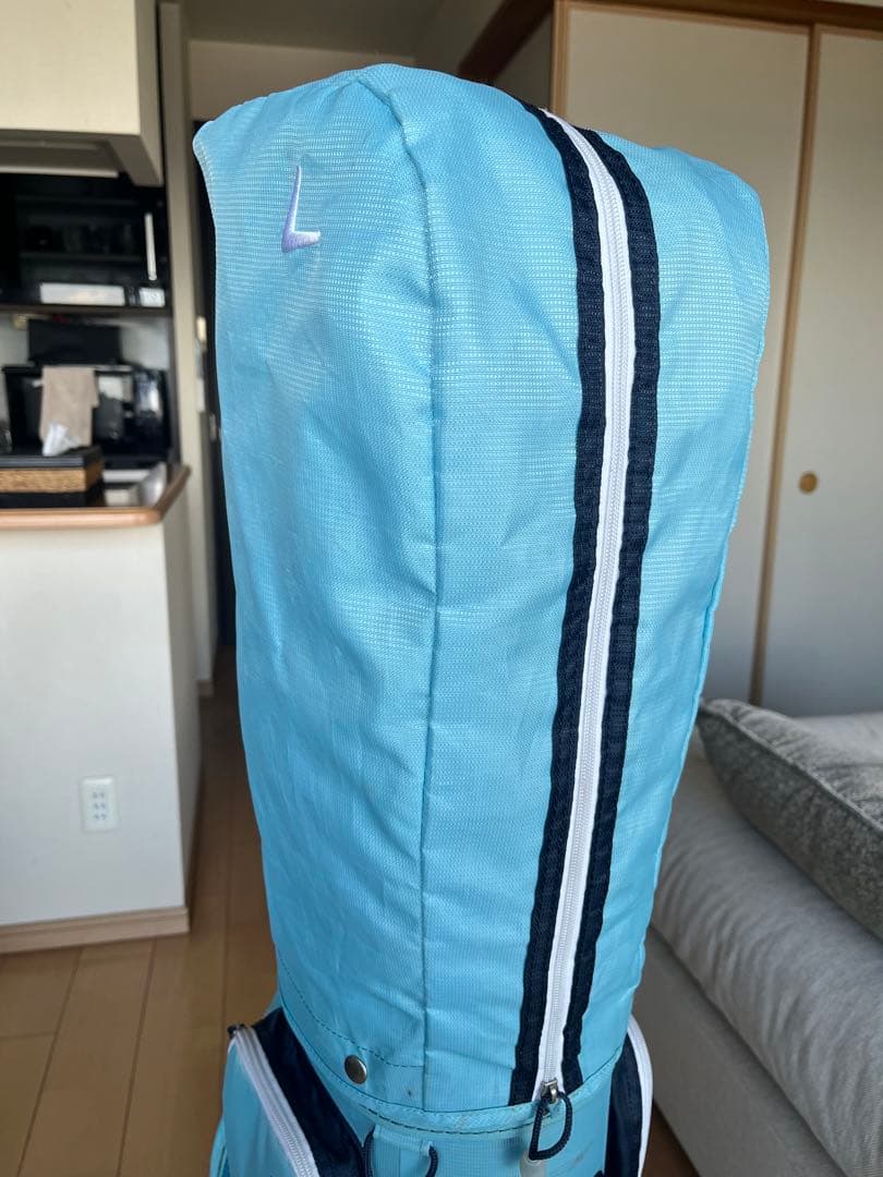 良品キャロウェイ　カートキャディバッグ　　レディース軽量コンパクト8.5型 水色