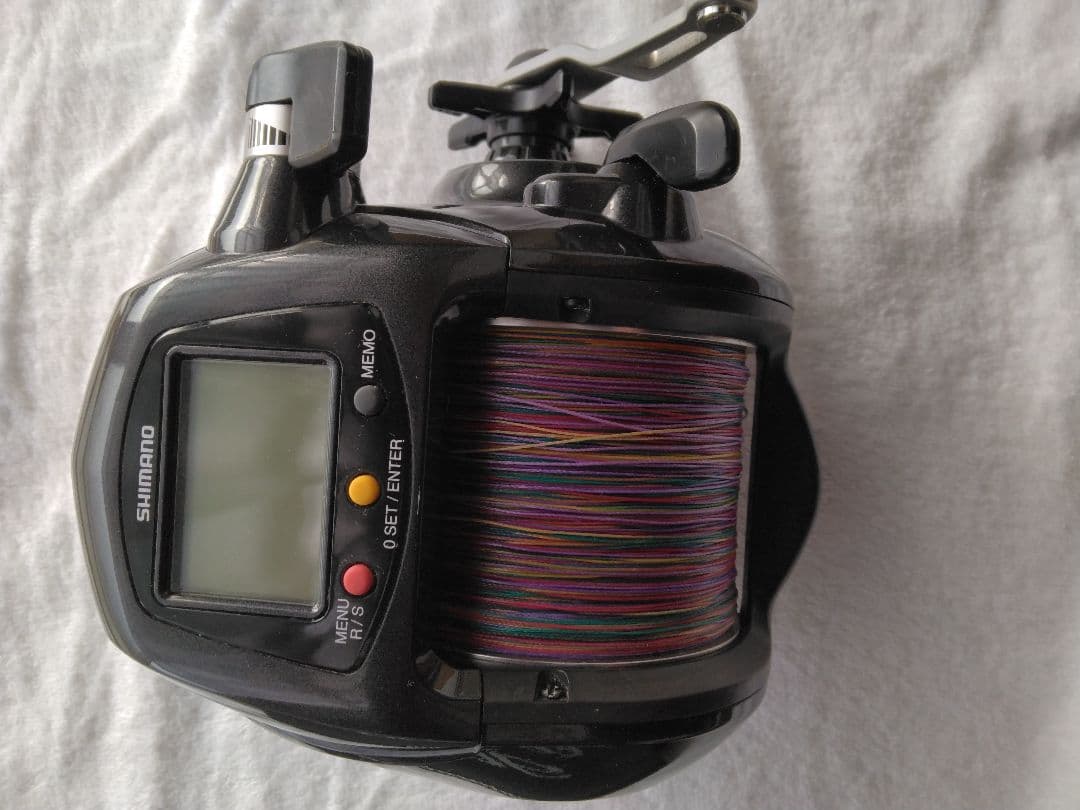 SHIMANO 電動リール デジタル表示 カラフルライン　フォーマスター9000