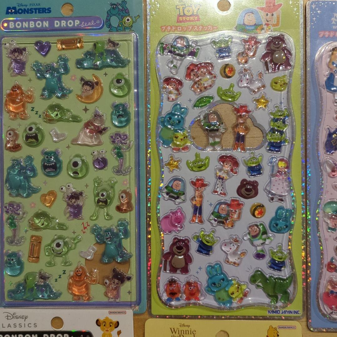 レア！正規品！ディズニーボンボンドロップシール