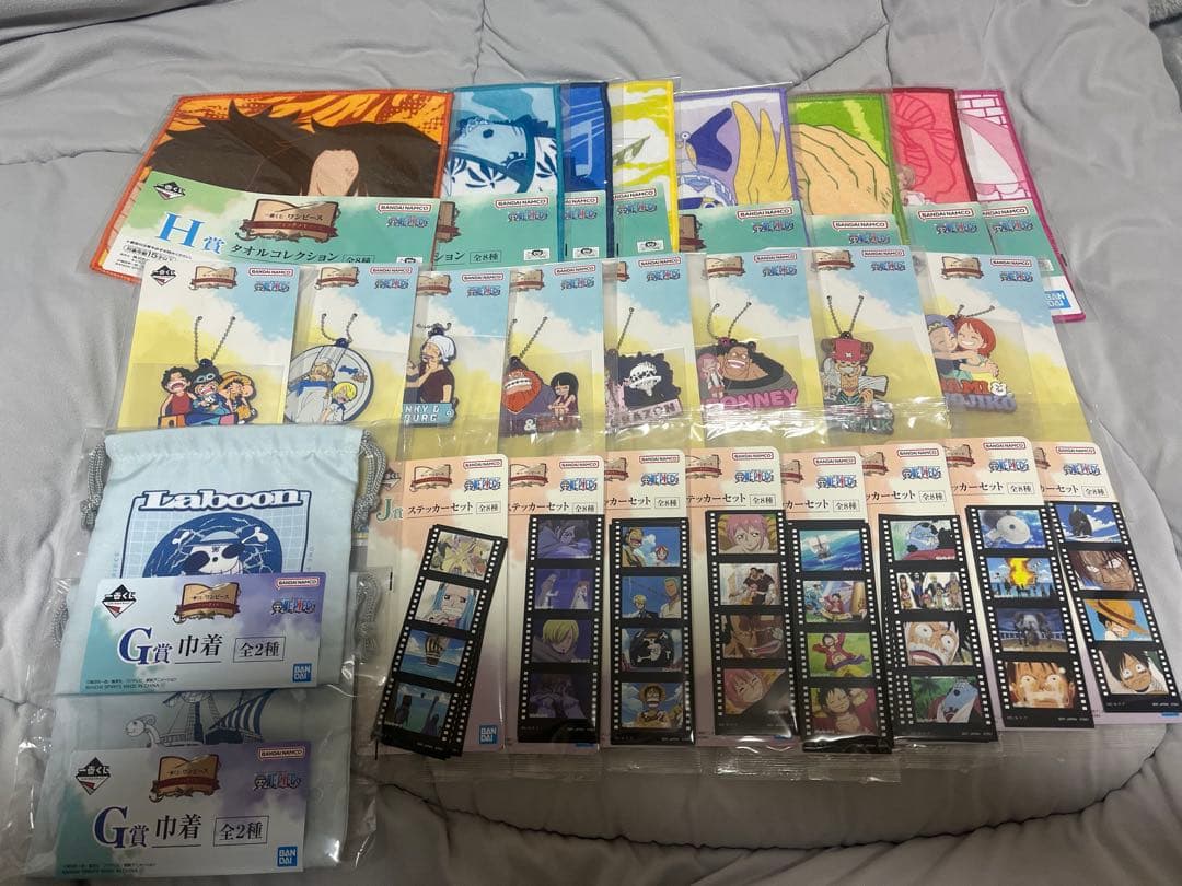 ワンピース　一番くじ　ドラマティックメモリーズ　A賞　B賞　D賞　ラストワン賞