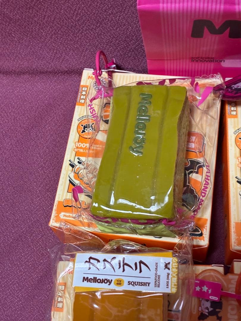 Mellojoy スクイーズ　和食シリーズセット