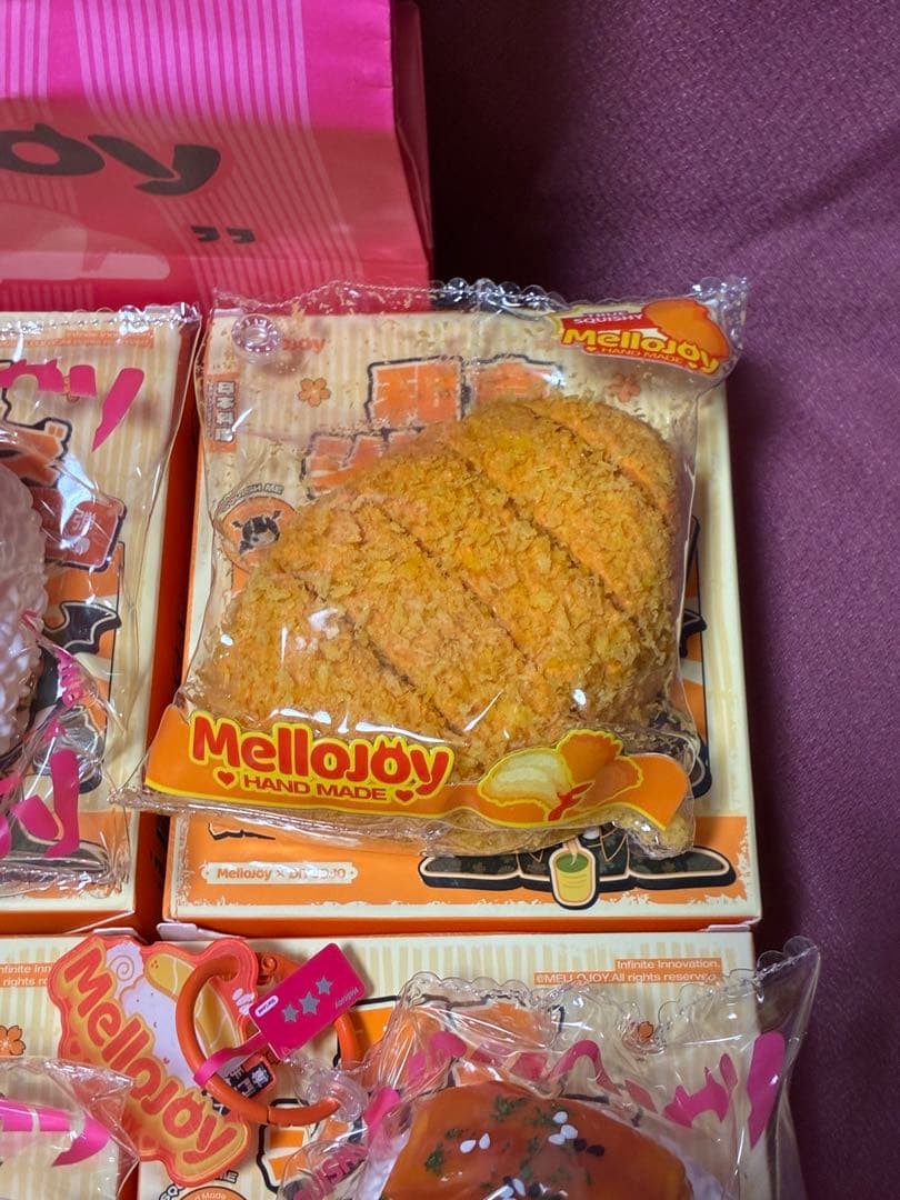 Mellojoy スクイーズ　和食シリーズセット