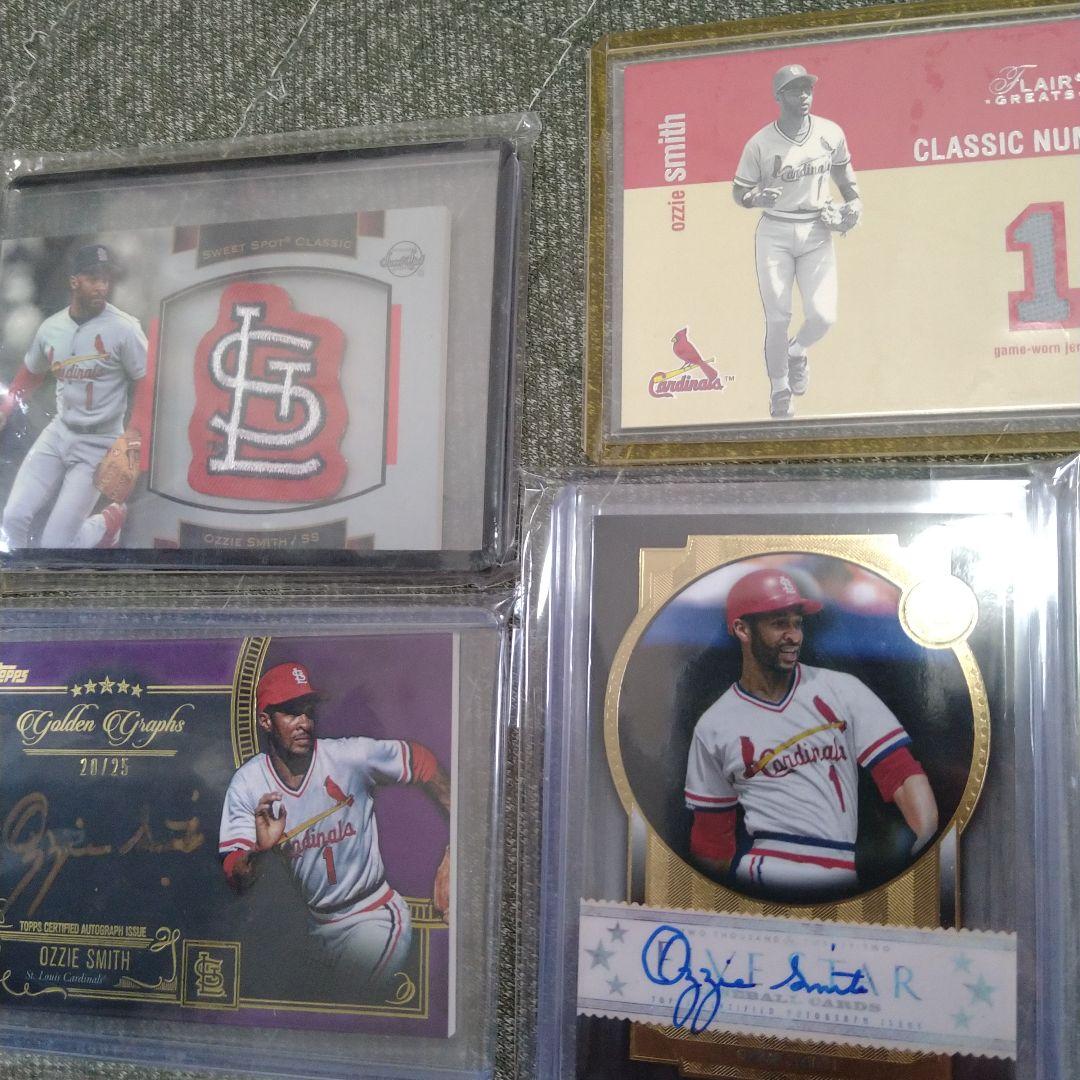 MLB オジースミス（サイン・ジャージ）　カード