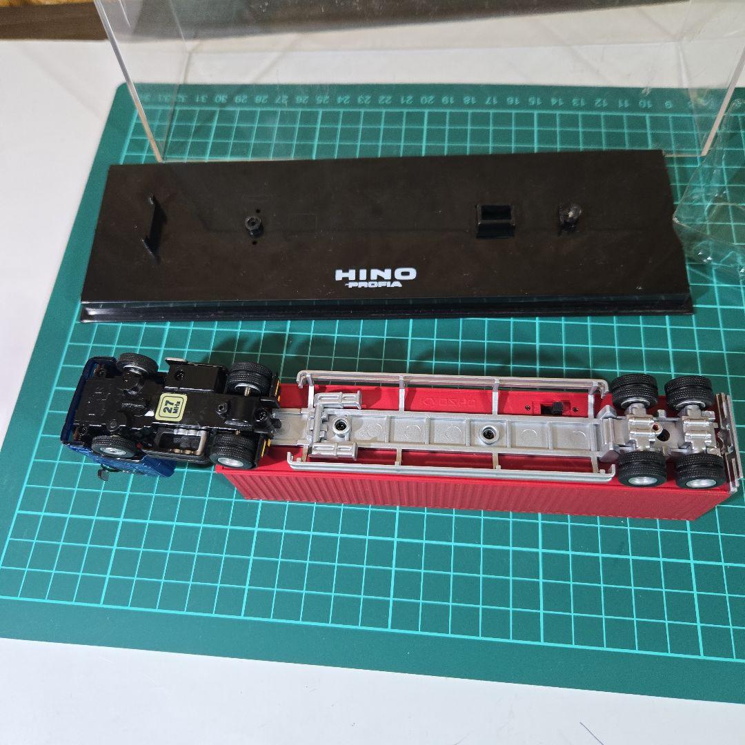 京商80/1ラジコントレーラーHINO　PROFIA 海コントレーラー