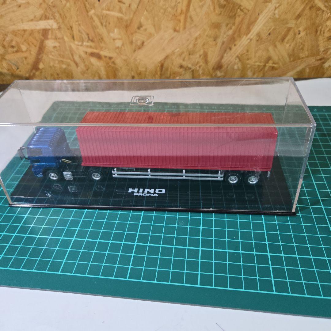 京商80/1ラジコントレーラーHINO　PROFIA 海コントレーラー