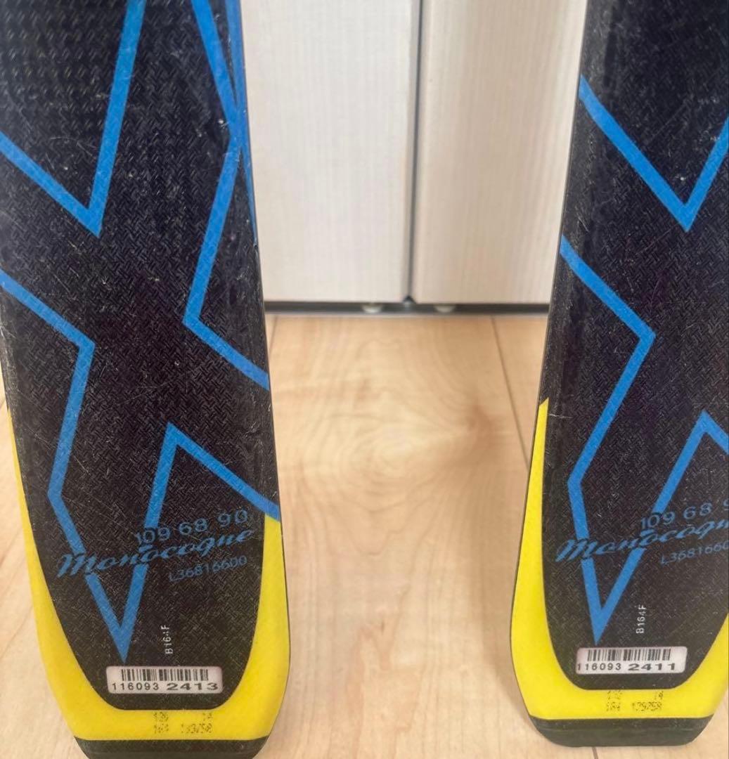 サロモン　ジュニアスキー　130cm バインディング調整可能