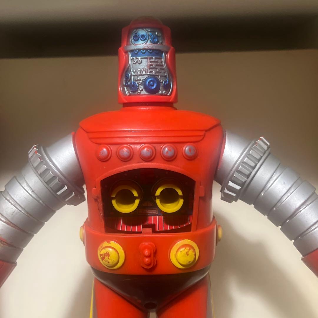 ブルマァク メカニック ブレイザー ソフビ フィギュア 冒険ロックバット 当時物